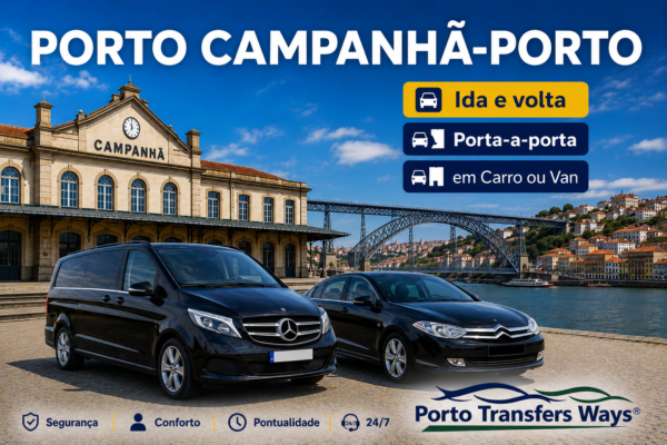 Transfer Porto Campanhã para o Porto